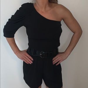 One Shoulder Romper